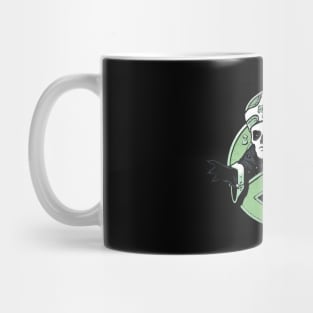 Forbidden Ghost Light Green Mug